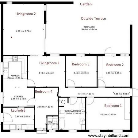 Microflat, Free Parking, Garden Bbq, Legohouse, Legoland, Holiday home *